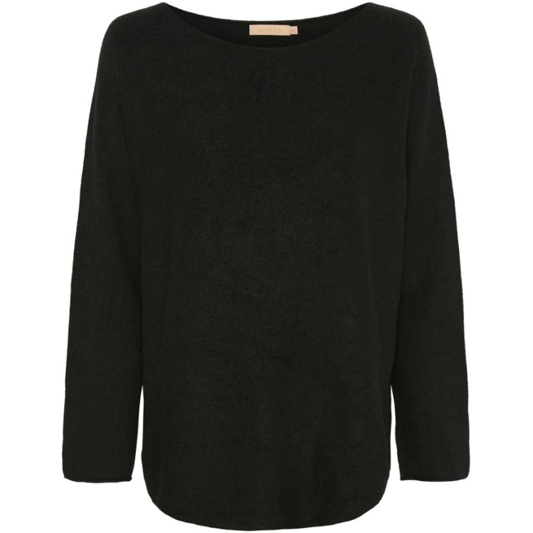 Mdcdagmar strikbluse - Black