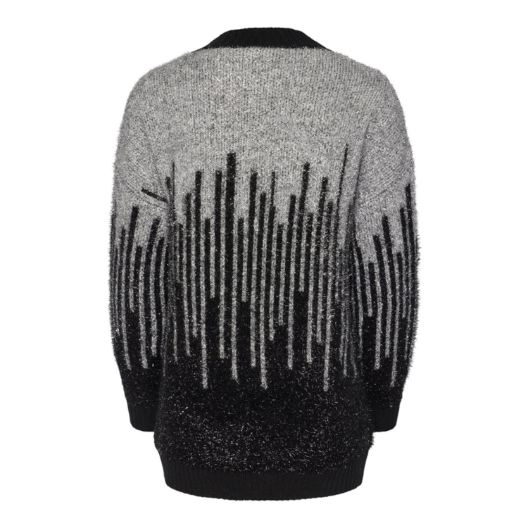 Yaskrys strik - Black/w. silver