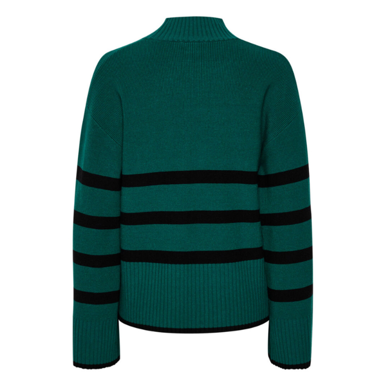 Kanellie strikbluse - Aventurine