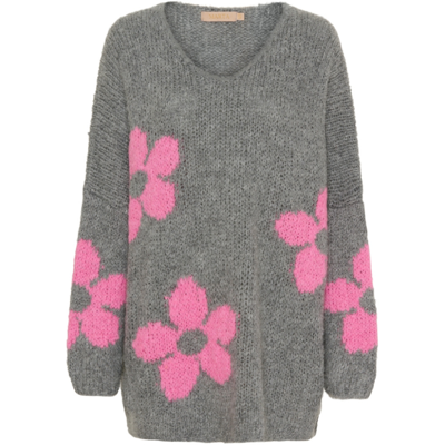 Mdcadele strik - Light grey/pink