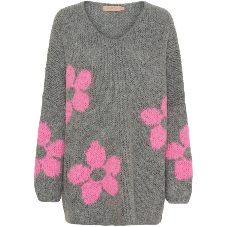 Mdcadele strik - Light grey/pink