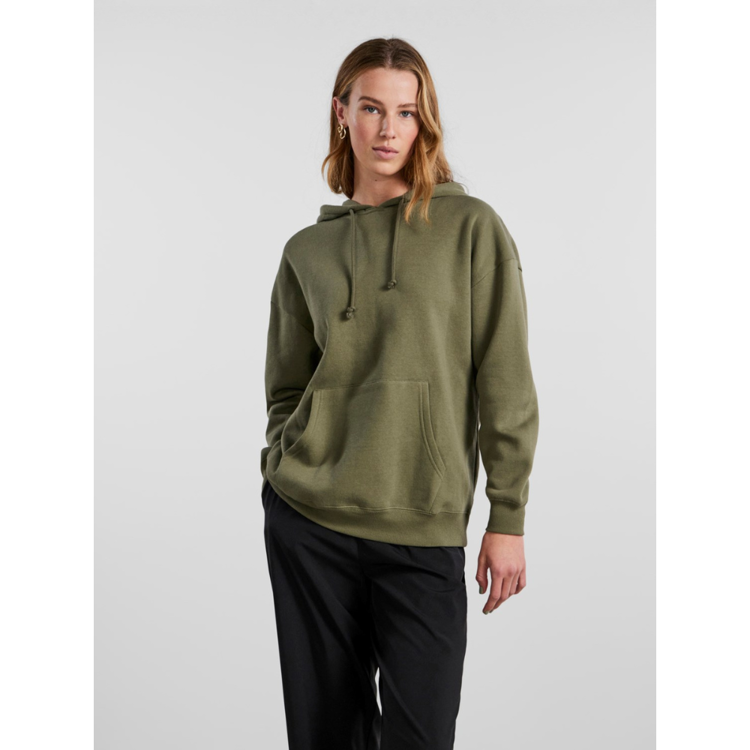 Pcchilli hoodie - Deep lichen green