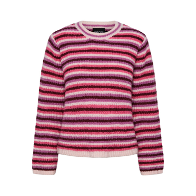 Pcnischa strik - Shocking pink/roseshadow