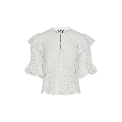 Pclykke top - Bright white