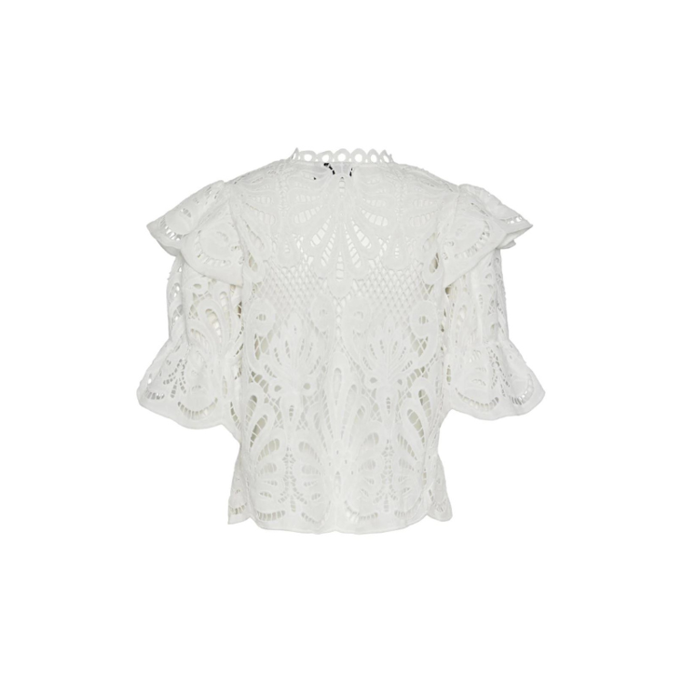 Pclykke top - Bright white