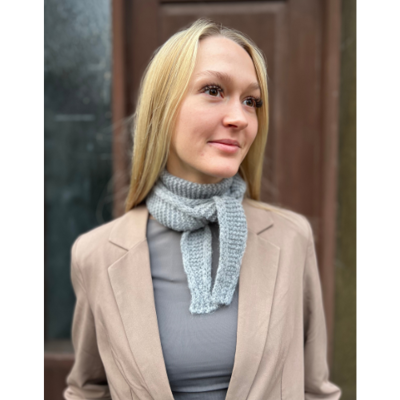 Vmmolly scarf - Light grey melange