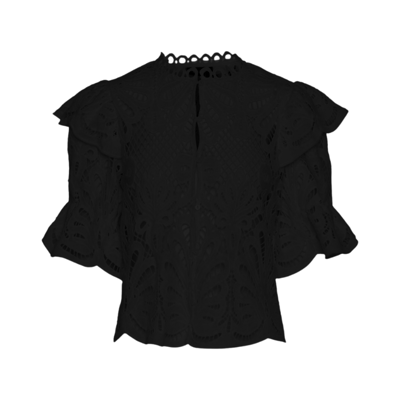 Pclykke top - Black