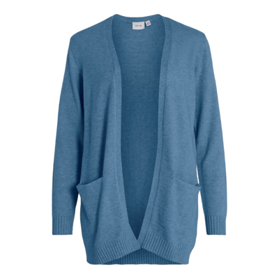 Viril cardigan - Coronet blue/dark melange