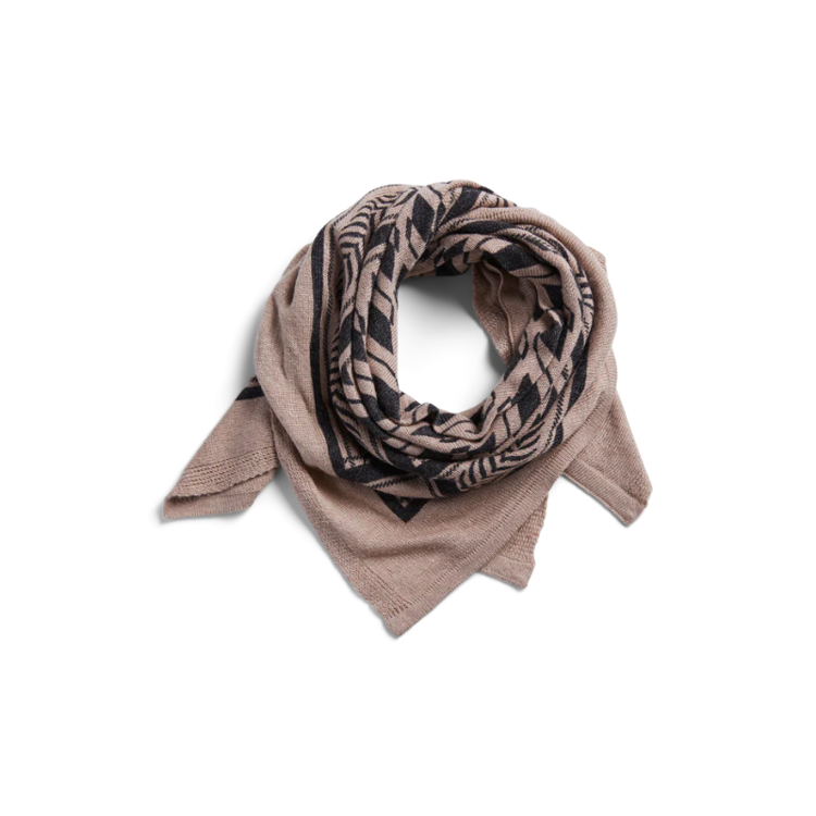 Pcnovis scarf - Silver mink