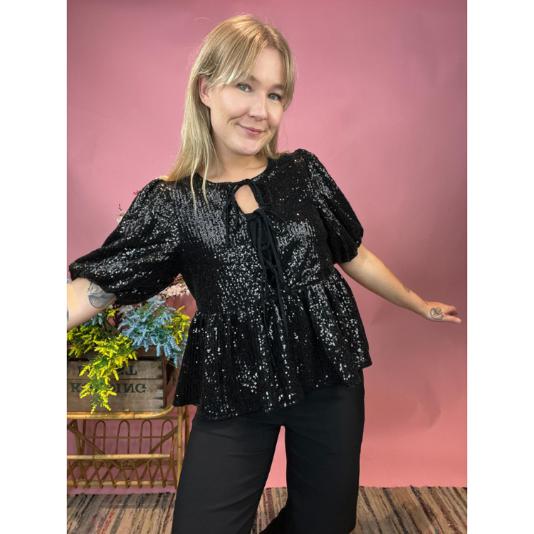 Pcniri bluse - Black