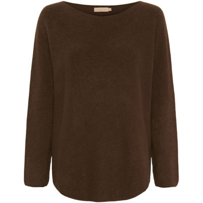 Mdcdagmar strikbluse - Brown