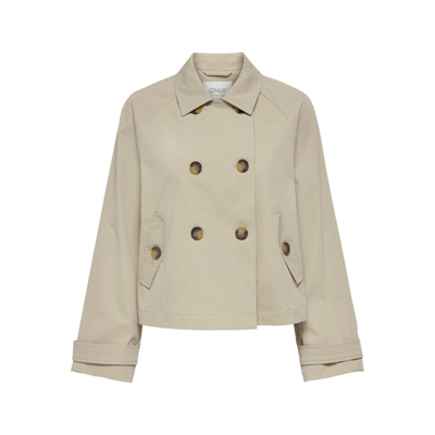 Onlapril trenchcoat - Oxford tan