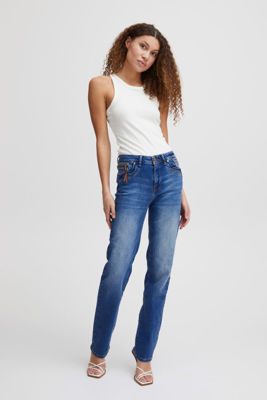 Pzkarolina jeans - Medium blue denim