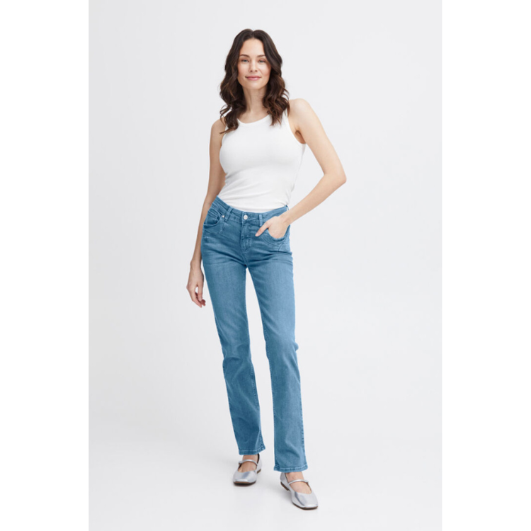 Frover tessa jeans - Light blue