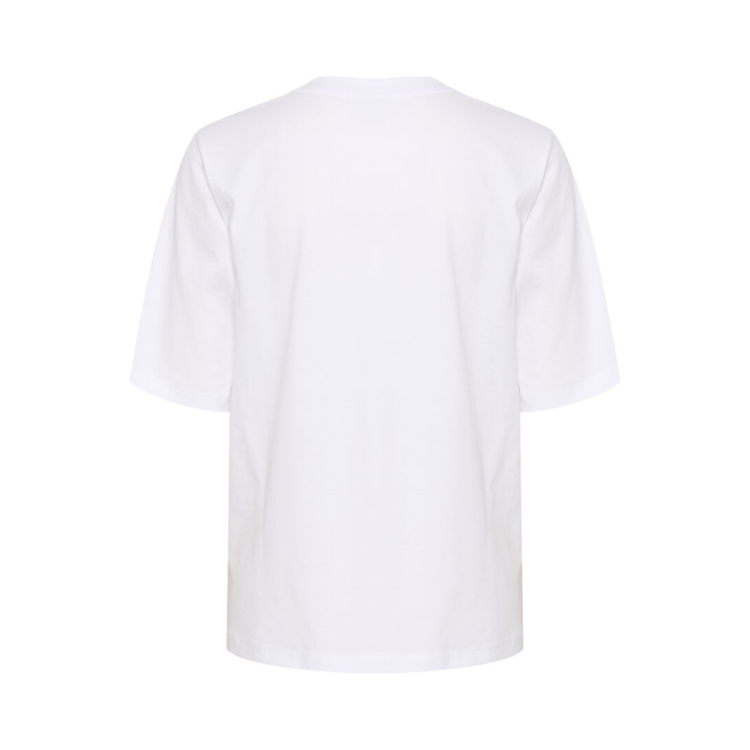 Kadina t-shirt - Optical white/yellow