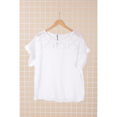 Paris t-shirt TS10 - Hvid
