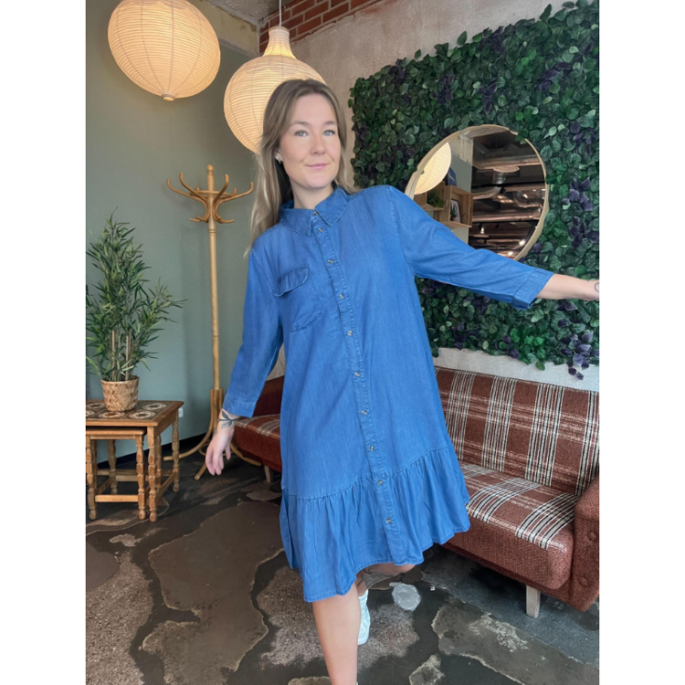 Sarwin kjole - Vintage denim