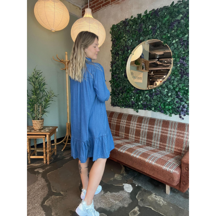 Sarwin kjole - Vintage denim
