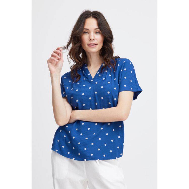 Frkamma bluse - Beaucoup blue