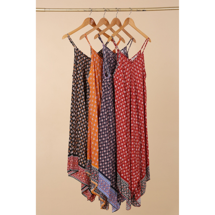 Maxi kjole R66 - Red