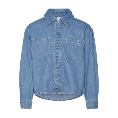 Vmmavise skjorte - Medium blue denim