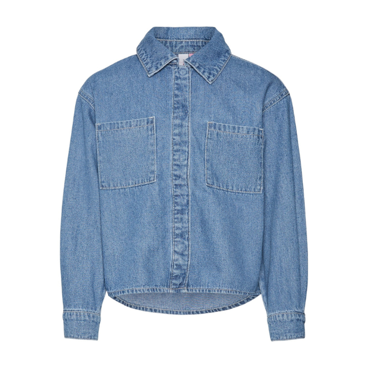 Vmmavise skjorte - Medium blue denim