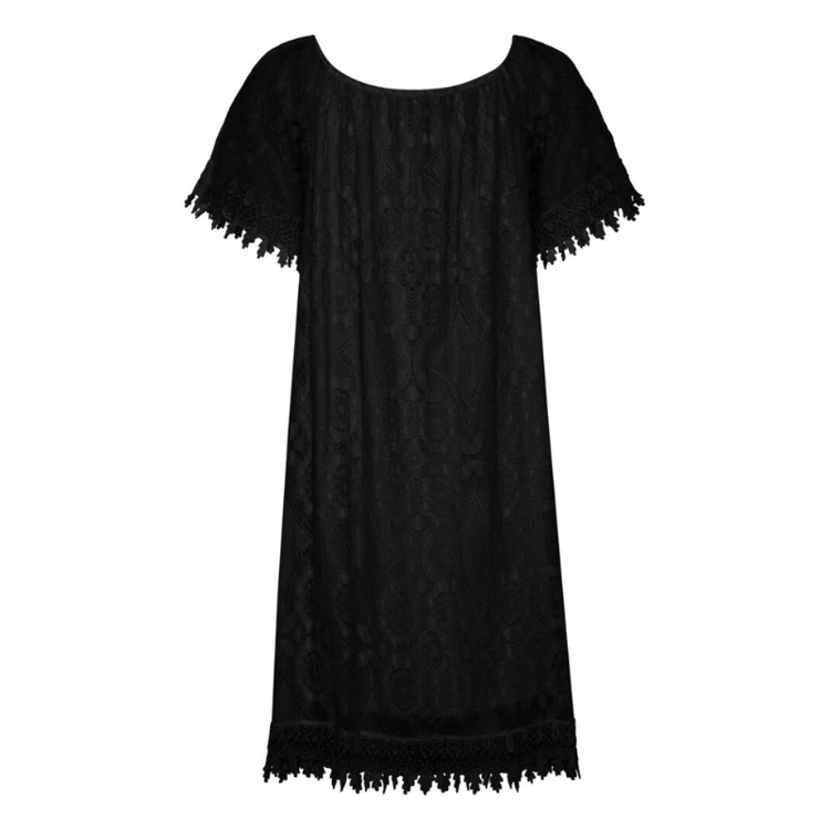 Sbrally kjole - Black