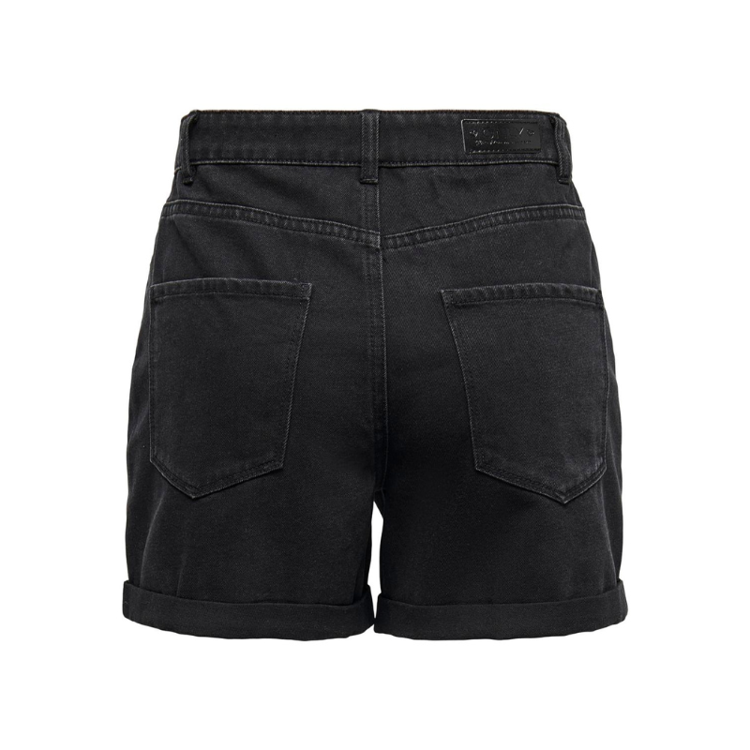 Onlvega shorts - Black denim