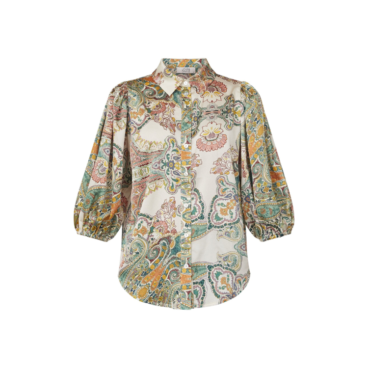 Love436-9 skjorte - Multi paisley