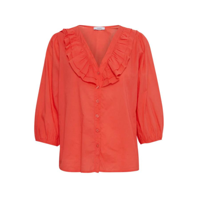 Sbbeyonce bluse - Living coral