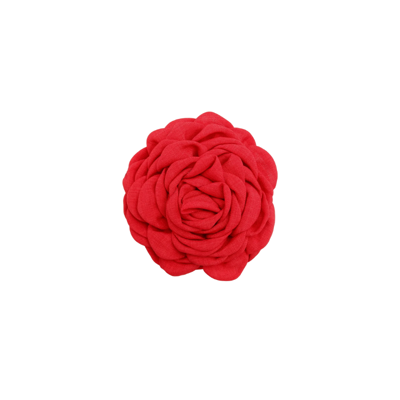Bcvilla blomster brooch - Red