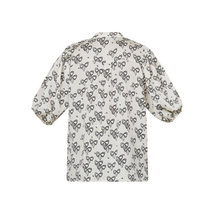 Love1152-1 skjorte - Cream/black