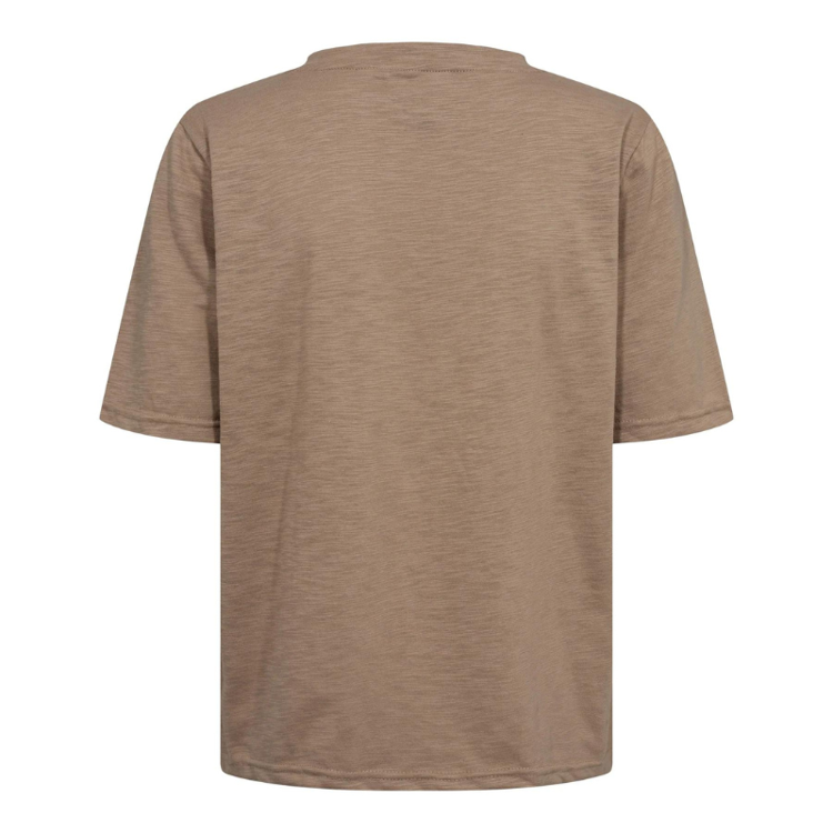 Ulla t-shirt - Dusty light brown