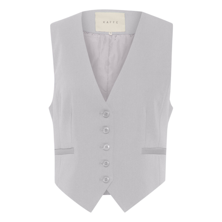 Kasakura vest - Grey melange