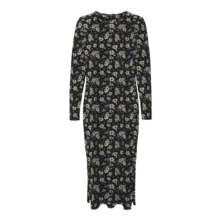 Vmkama kjole - Black/flower