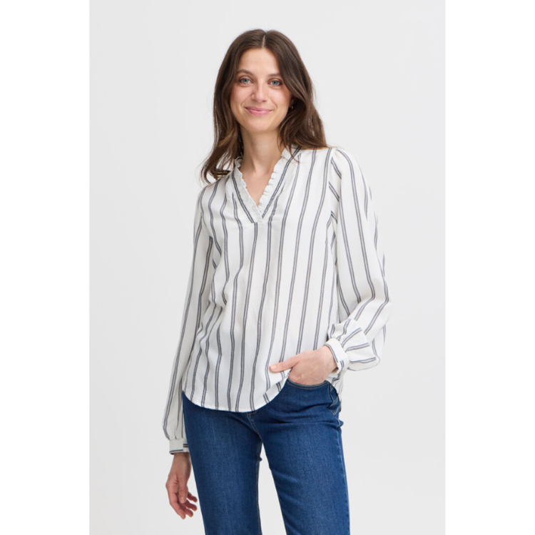 Frshirta bluse - Birch mix