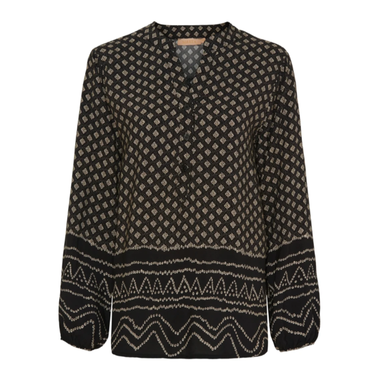 Mdcchristelle bluse - Nero 1896