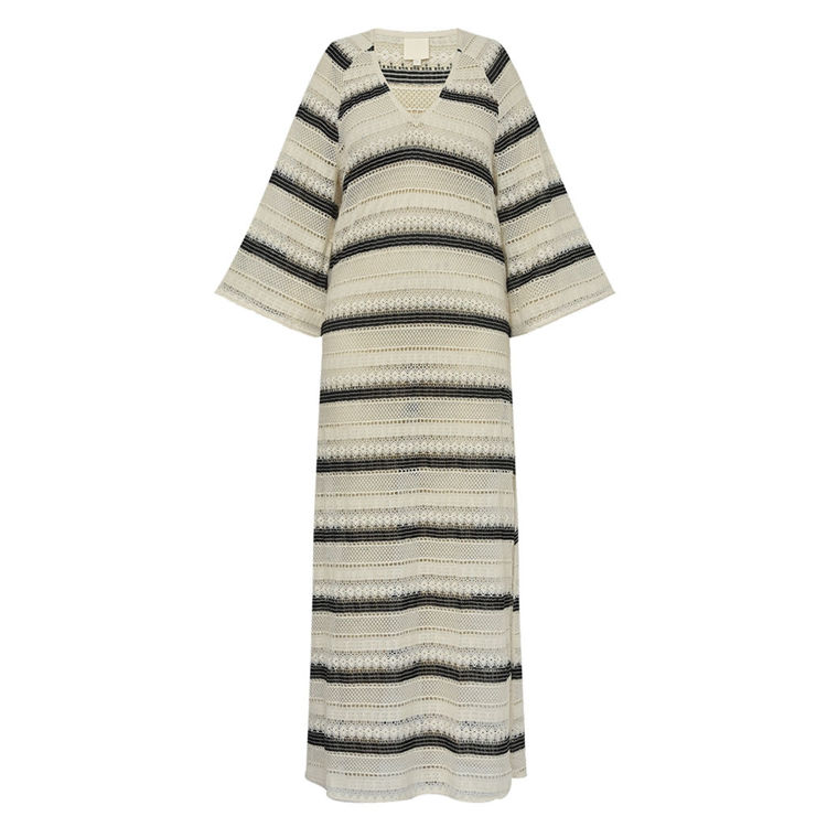 Mirzago kjole - Black/creme