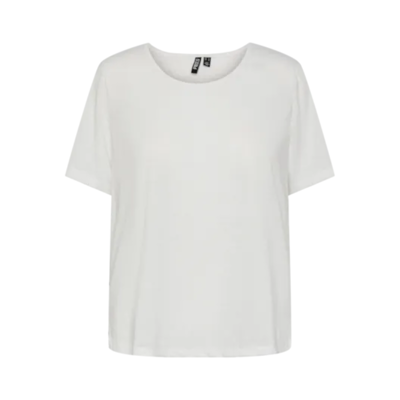 Pcsylvie t-shirt - Bright white