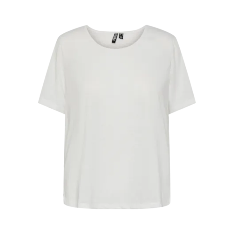Pcsylvie t-shirt - Bright white