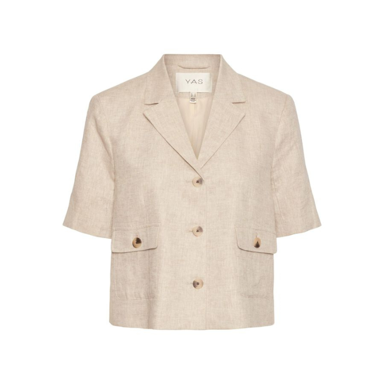 Yaslinea blazer - White pepper