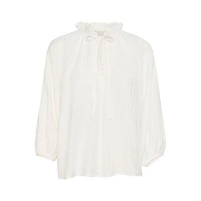 Kalianna bluse - Chalk
