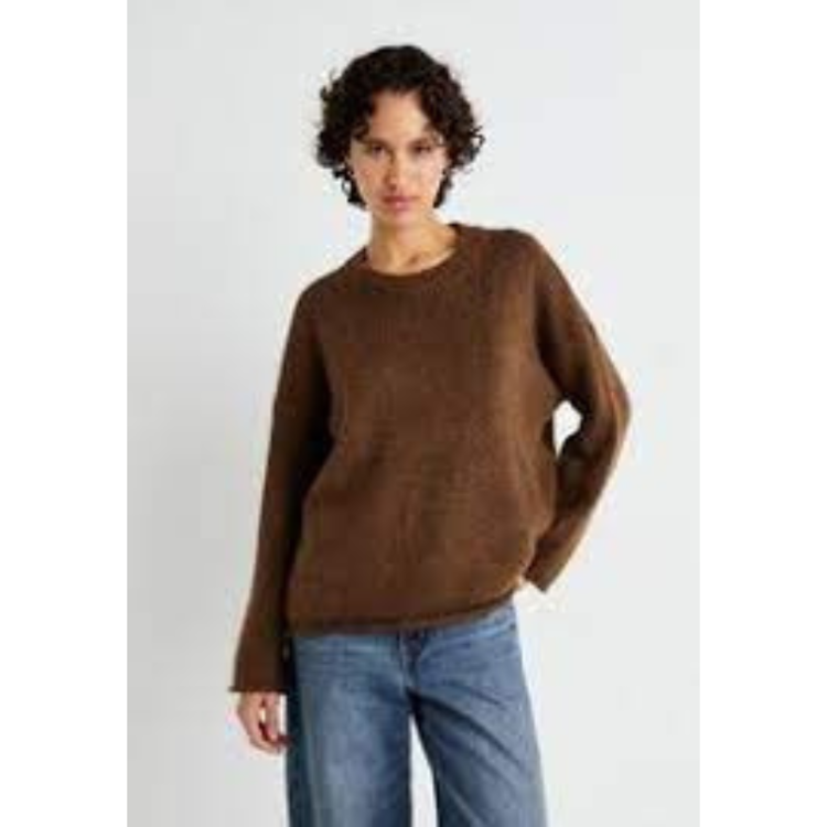 Vmnoelle strik bluse - Pinecone