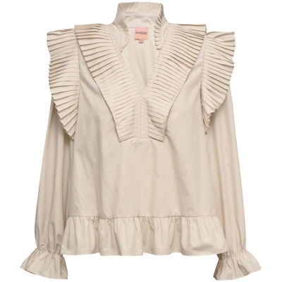Nazligo bluse - Creme