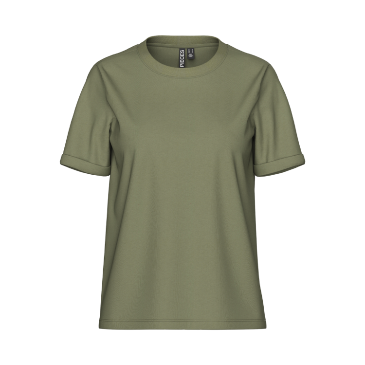 Pcria t-shirt - Deep lichen green