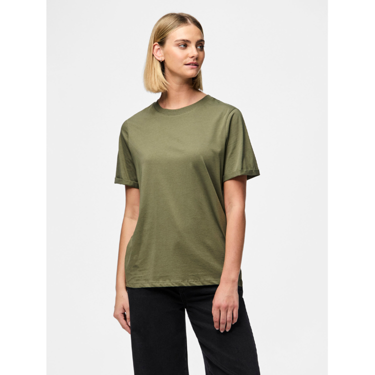 Pcria t-shirt - Deep lichen green