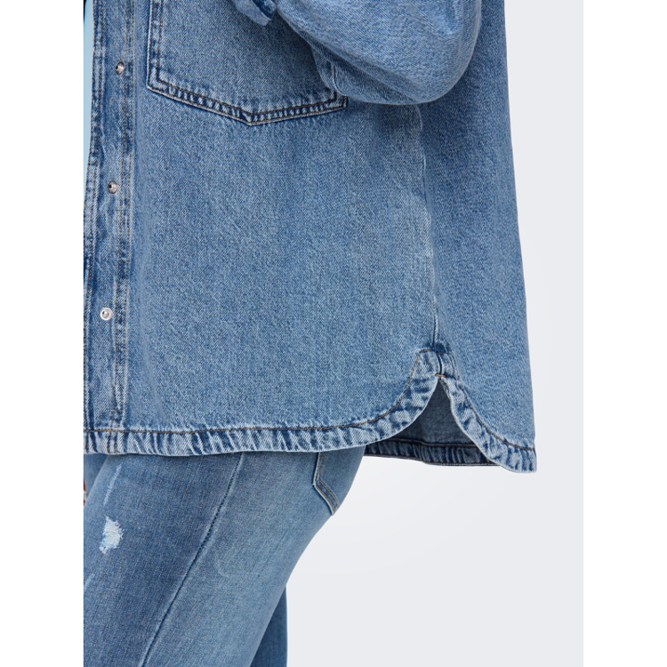Onlemmie jakke - Light blue denim