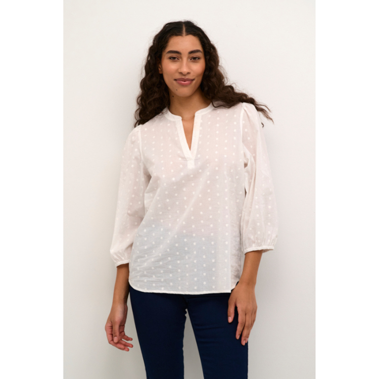Kajollia bluse - Chalk