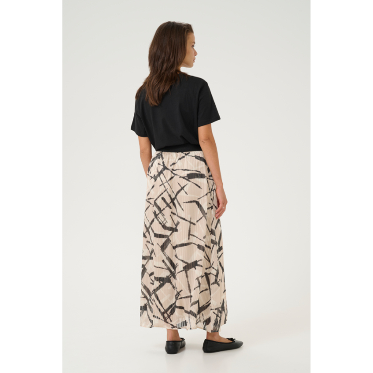 Kaarchy nederdel - Feather gray/black