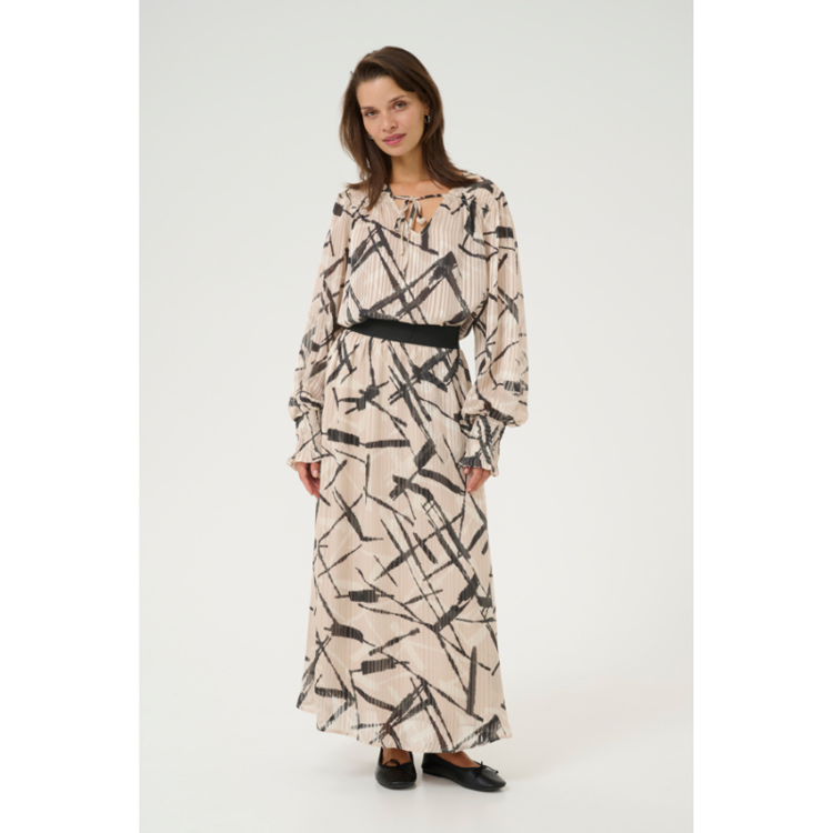 Kaarchy nederdel - Feather gray/black